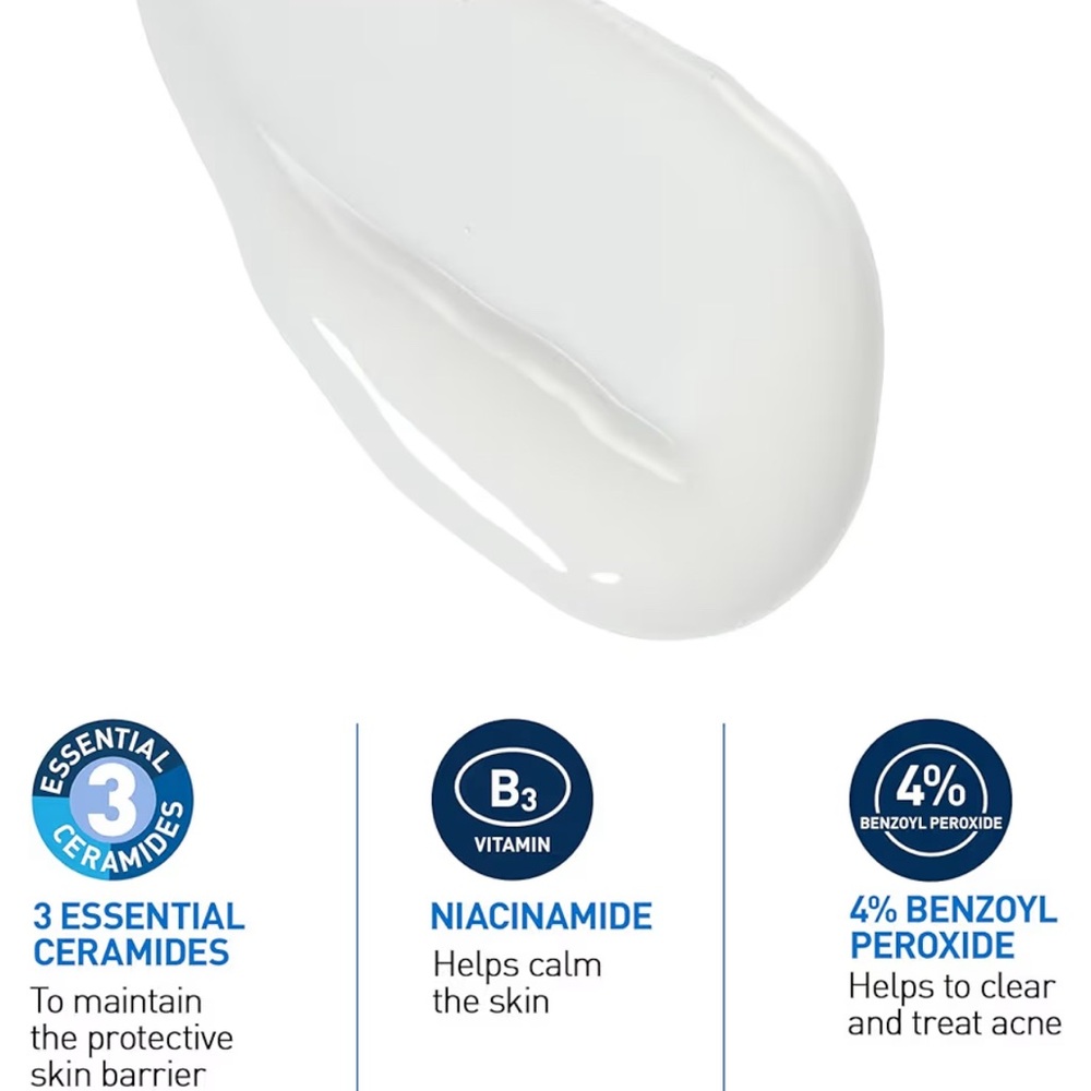 CeraVe White Cleanser & Exfoliant Skincare - Picture 2 of 5